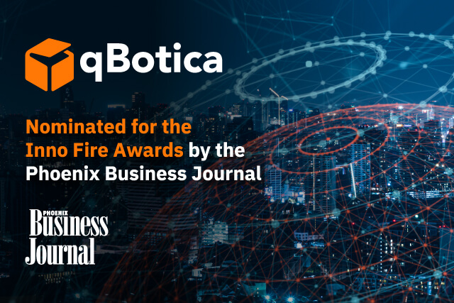 Qbotica Nominated For The Inno Fire Awards By The Phoenix Business Journal