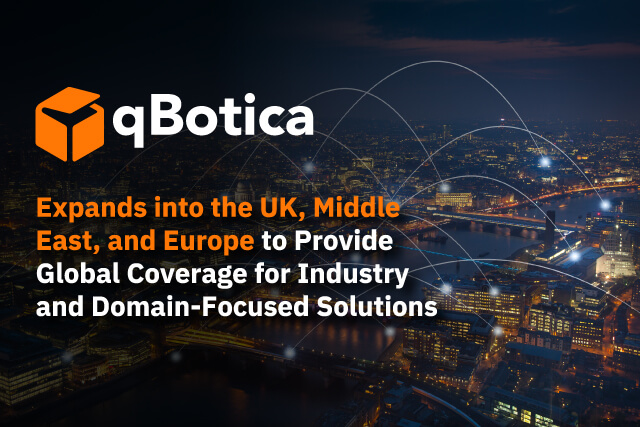 Qbotica Transforms Business Landscape With Expansion Into Uk Middle East And Europe London Office Opened