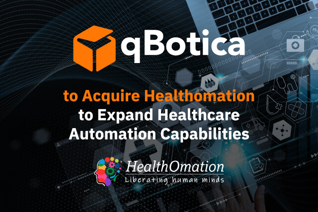 qBotica to Acquire Healthomation to Expand Healthcare Automation Capabilities