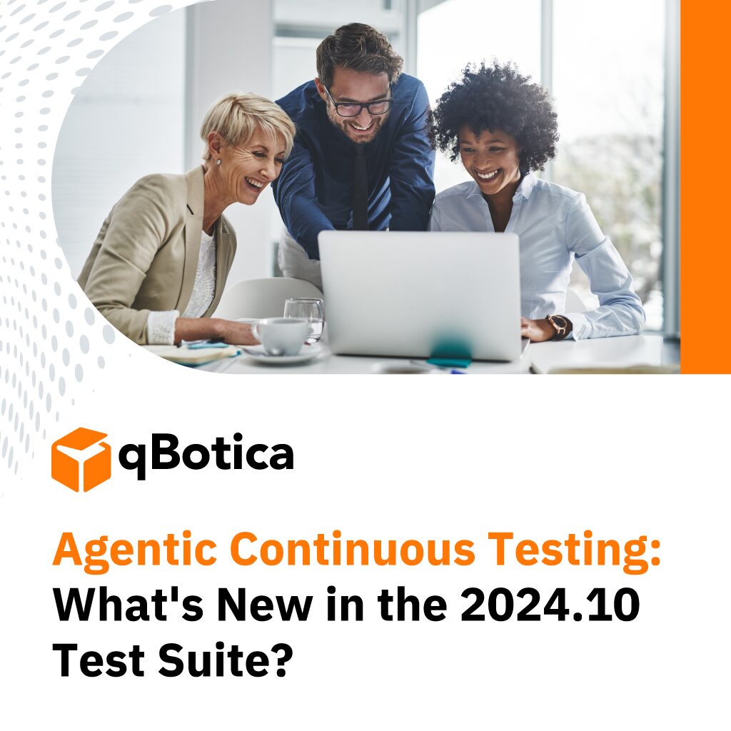 Agentic Continuous Testing: What’s New in the 2024.10 Test Suite?