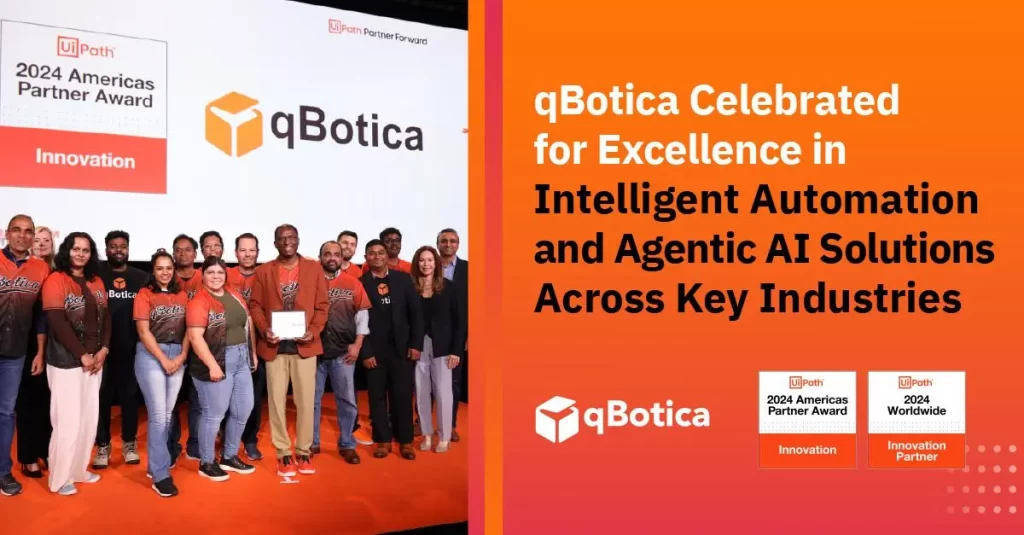 qBotica Recognized as a UiPath 2024 Partner of the Year Award Winner